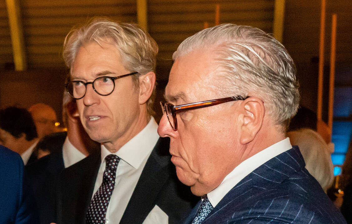 KBV-Chef Andreas Gassen (li.) hat die Vorschläge von Bundesärztekammer-Präsident Klaus Reinhardt (re.) zu den Arzneimittel-Lieferengpässen heftig kritisiert. / Foto: imago images/Lopata/axentis.de