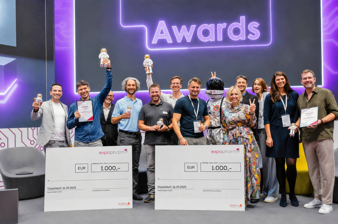 Durchstarten: Mit den Expopharm Awards werden innovative Leistungen der Apothekenbranche gewürdigt.  / © Avoxa/Expopharm