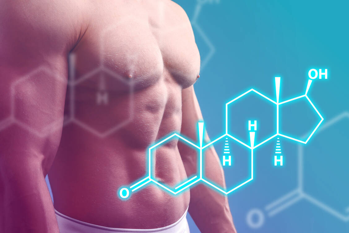Testosteron wird oft auch bei Männern mit niedrigem Hormonspiegel eingesetzt, die Erektionsprobleme haben. Es ist jedoch unklar, wie wirksam diese Behandlung ist und ob sie unerwünschte Wirkungen verursacht, insbesondere auf die Herzgesundheit. / Foto: Adobe Stock/New Africa