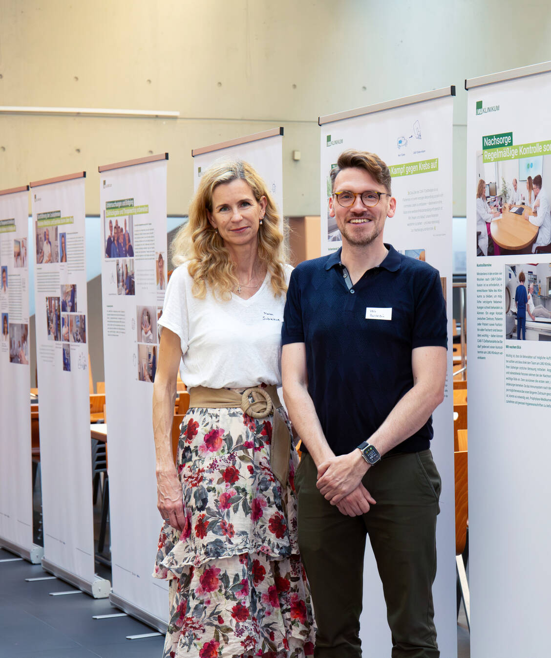 Professor Dr. Marion Subklewe und ihr Stellvertreter, Dr. Veit Bücklein, leiten das CAR-T-Programm an der LMU.  / Foto: LMU-Pressefoto