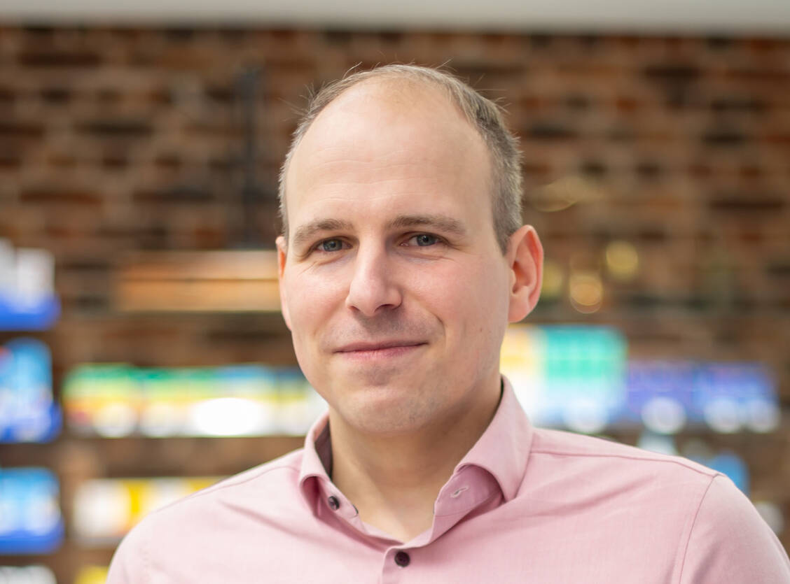 Markus Oelze es presidente de la Asociación de Farmacéuticos de Mecklemburgo-Pomerania Occidental desde septiembre de este año. / © Jessica Poggensee