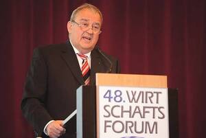 Fritz Becker, Vorsitzender des Deutschen Apothekerverbandes (DAV)