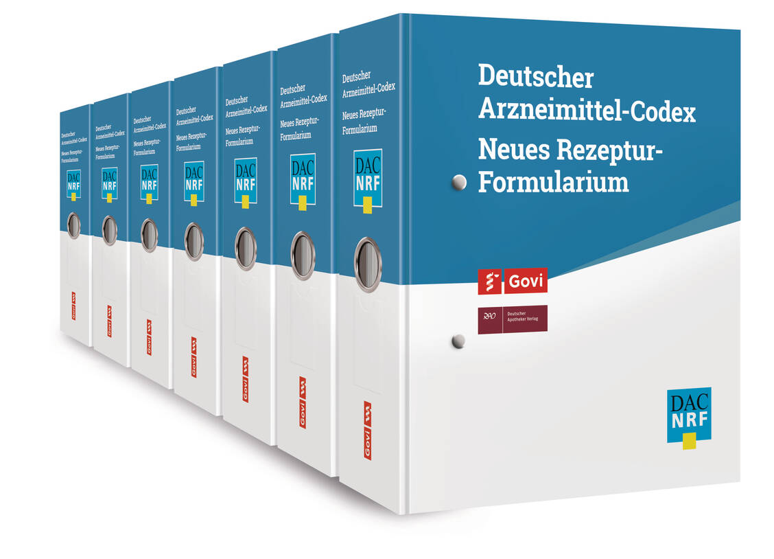 Die zweite Ergänzungslieferung für den Deutschen Arzneimittel-Codex und das Neue Rezeptur-Formularium (DAC/NRF) des Jahres 2021 ist erschienen.  / Foto: Avoxa