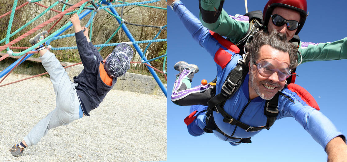 ADHS äußert sich bei Kindern und Erwachsenen unterschiedlich. Die Lust am Abenteuer und die Bereitschaft zum Wagnis gleichen sich aber häufig. / Foto: Adobe Stock/S. Kobold, freefly