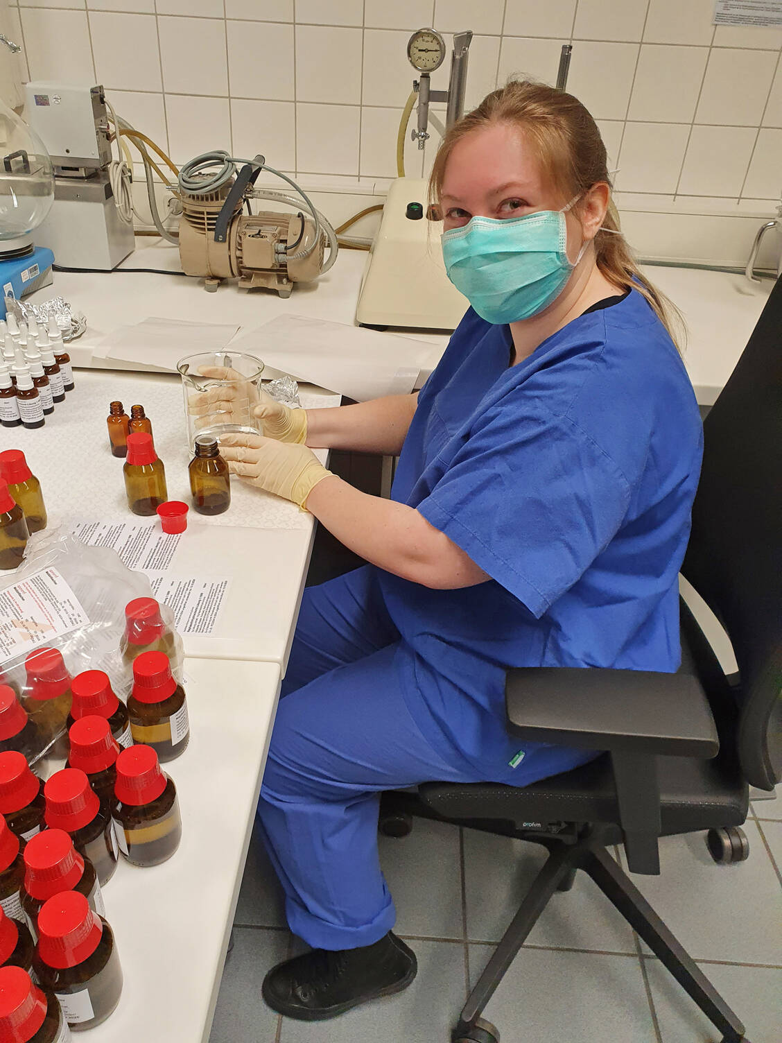 »Je mehr Unterstützung Apotheken und Krankenhäuser bekommen, desto eher können die Verantwortlichen sich auf das Wesentliche konzentrieren: So vielen Menschen zu helfen, wie es geht«, sagte Jasmin Opalla gegenüber der PZ. / Foto: Privat