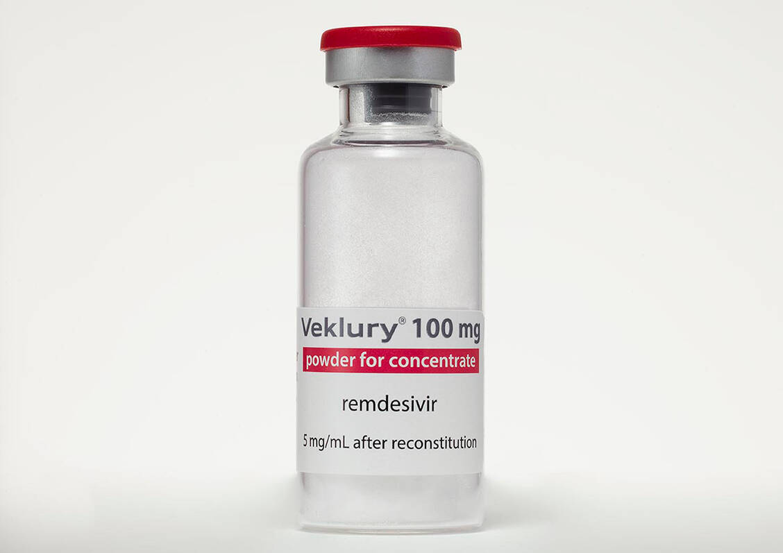 Remdesivir (Veklury®) gilt im Moment schon fast als Standard bei schweren Covid-19-Verläufen, auch in Ermangelung anderer nachweislich wirksamer Medikamente. / Foto: Gilead Sciences
