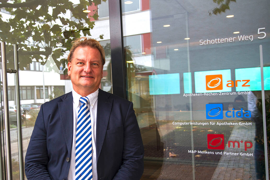 Michael Dörr wird Geschäftsführer beim ARZ Darmstadt und bringt Kompetenz aus der Datenanalyse und Versorgungsforschung mit. / Foto: ARZ Darmstadt