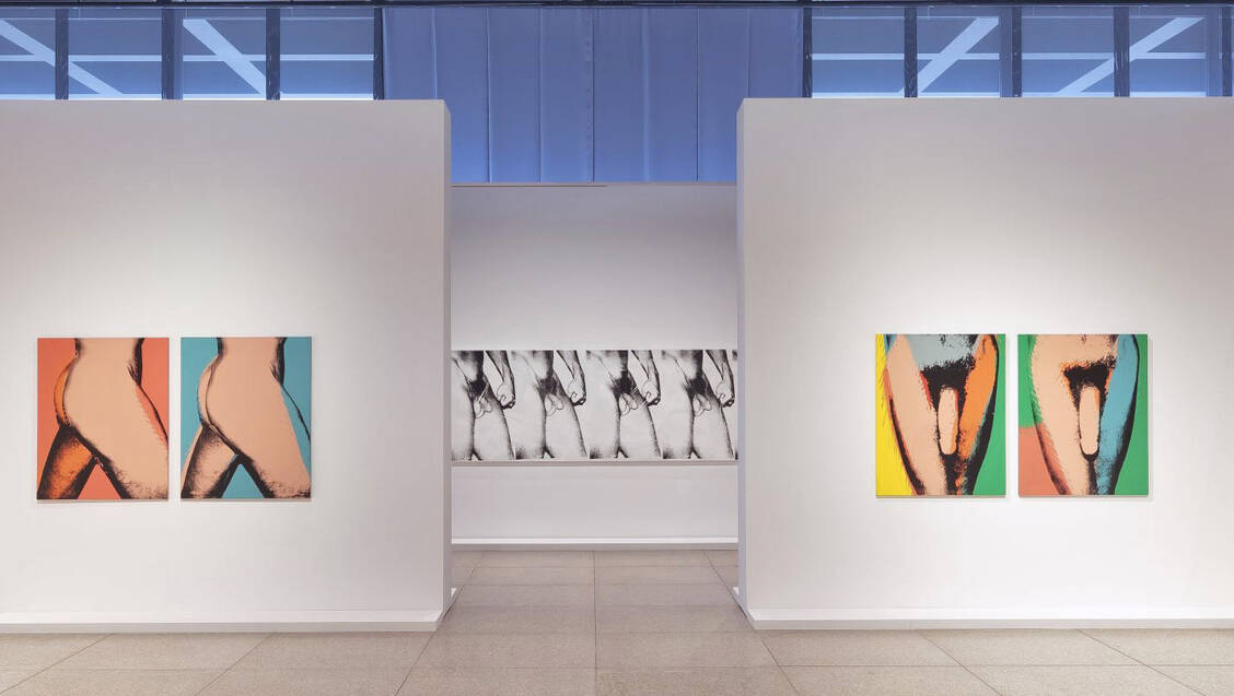 Torso-Raum: Vor allem in den 1970er-Jahren lag der Fokus des künstlerischen Schaffens von Andy Warhol auf der Körpermitte. / © The Andy Warhol Foundation for the Visual Arts/David von Becker