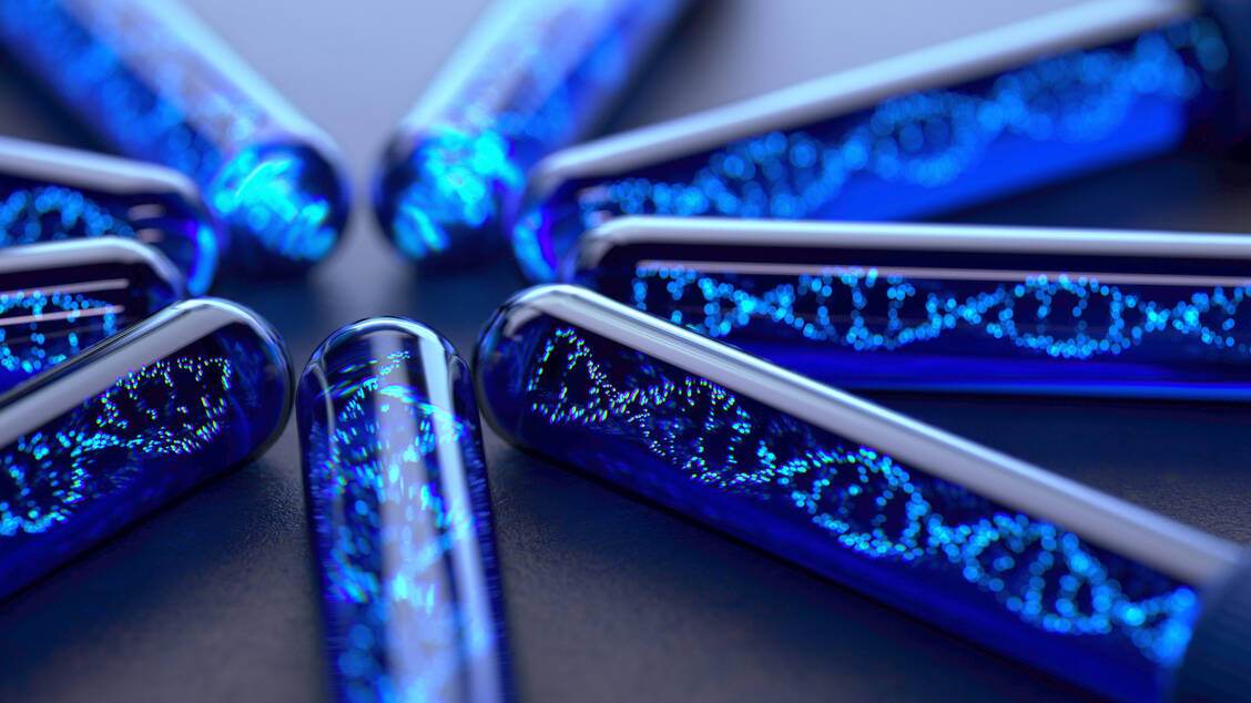 Ein experimenteller Wirkstoff von Pfizer soll eine Mutation ausgleichen, die für die X-chromosomal-rezessiv vererbte Muskelerkrankung Duchenne-Muskeldystrophie verantwortlich ist. / Foto: Getty Images/Andy
