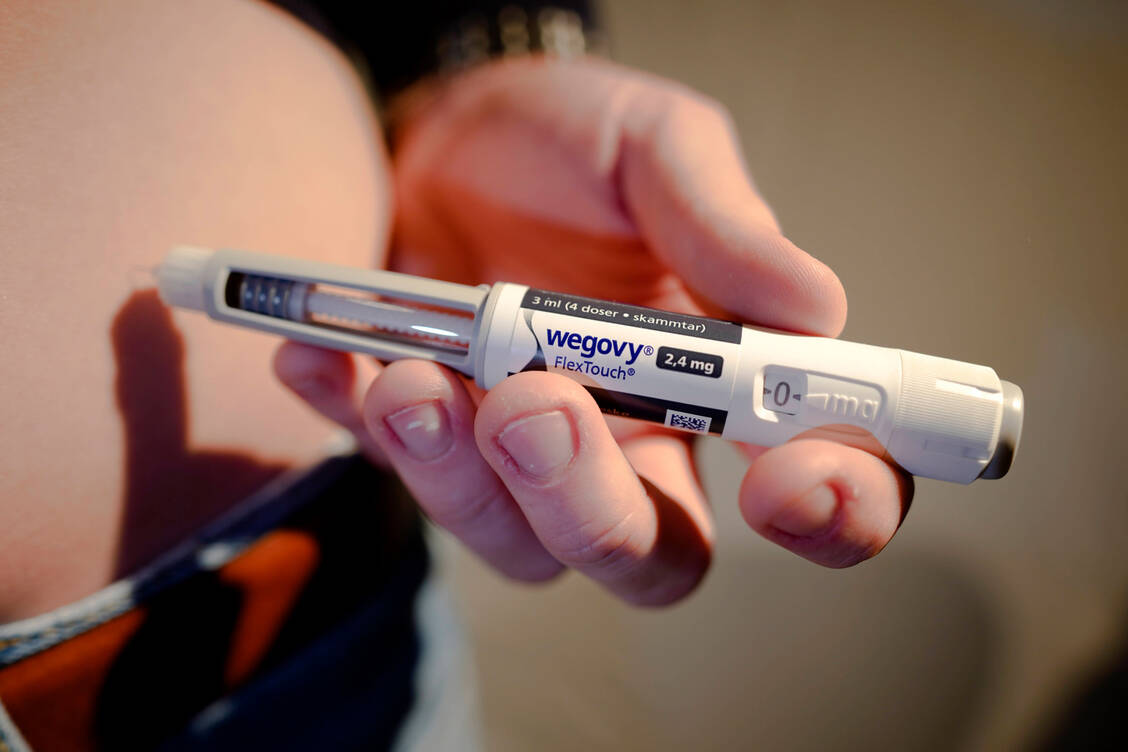 Novo Nordisks Abnehmspritze Wegovy: Einst Pionier und Marktführer in der Adipositas-Therapie,  hat der dänische Konzern nun mit Hersteller Eli Lilly einen großen Konkurrenten. / © Imago Images/NTB