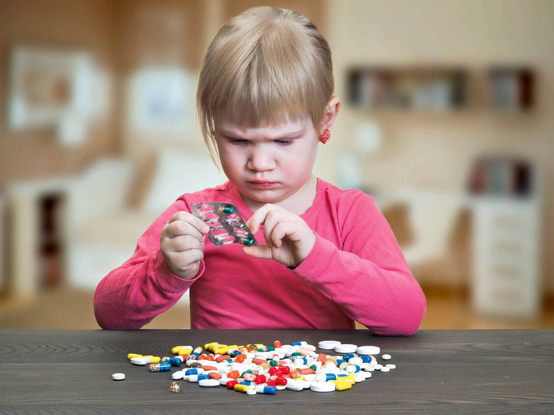 Dieser Blister war offenbar nicht kindersicher genug… / Foto: Shutterstock/Irina Kozorog