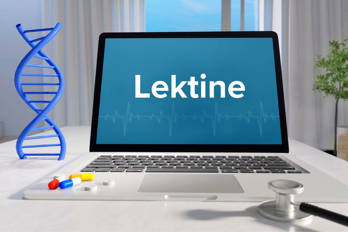 Lektine sind komplexe Proteine, die spezifische Kohlenhydratstrukturen binden können. Nun suchen Forschende nach Lektinen, die Zuckerreste auf SARS-CoV-2 erkennen.  / Foto: Adobe Stock/MQ-Illustrations