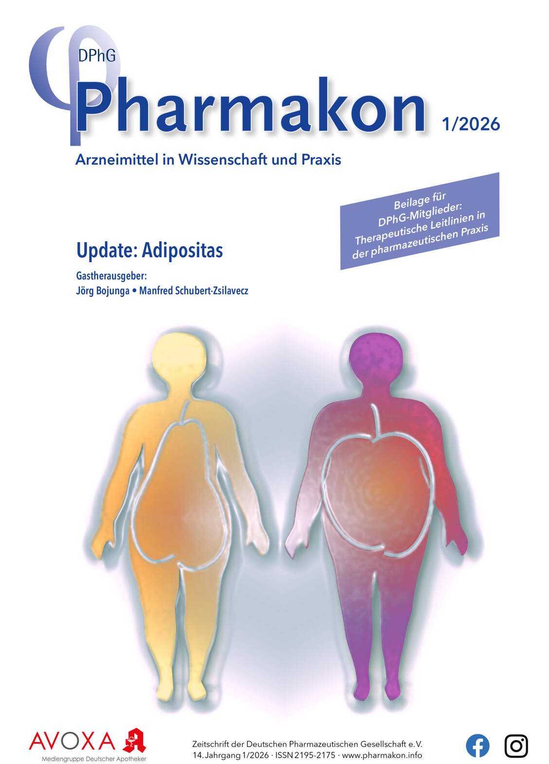 »Pharmakon« erscheint sechsmal jährlich. Jede Ausgabe hat einen inhaltlichen Schwerpunkt, der aus unterschiedlichen Perspektiven aufbereitet wird. / © Avoxa