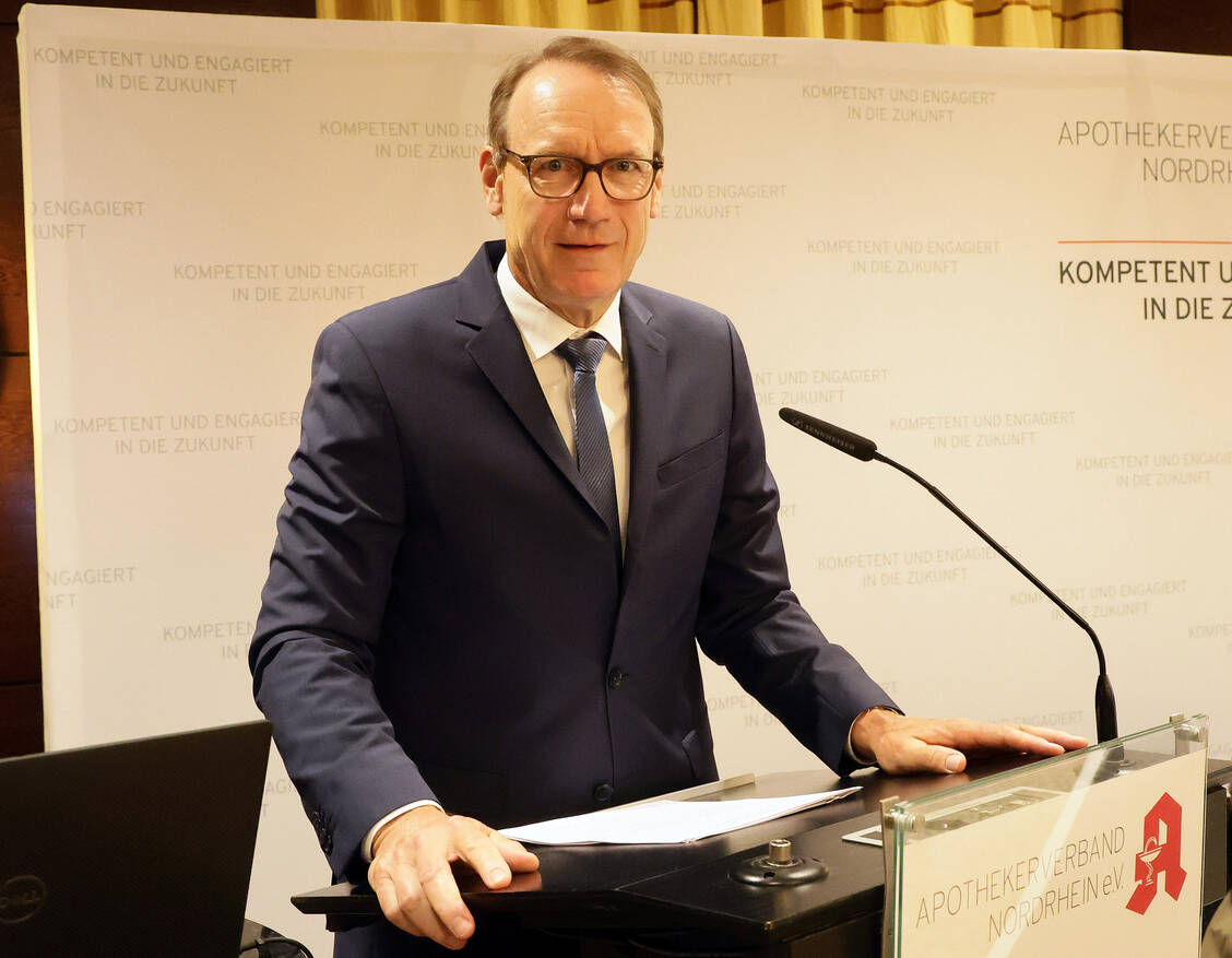 Thomas Preis, Vorstandsvorsitzender des Apothekerverbandes Nordrhein / Foto: AVNR/Alois Müller