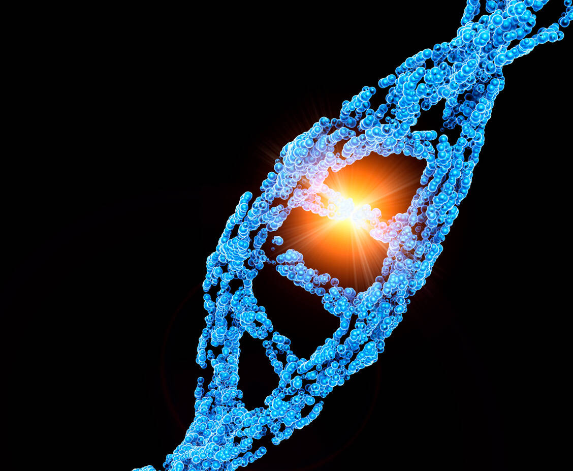 Punktmutationen des Enzyms Isocitrat-Dehydrogenase-1 (IDH1) kommen unter anderem beim Gallenwegskarzinom und bei akuter myeloischer Leukämie vor. Die mutierte IDH1-Form ist das Target des neuen Wirkstoffs Ivosidenib. / Foto: Getty Images/Alfred Pasieka/Science Photo Library
