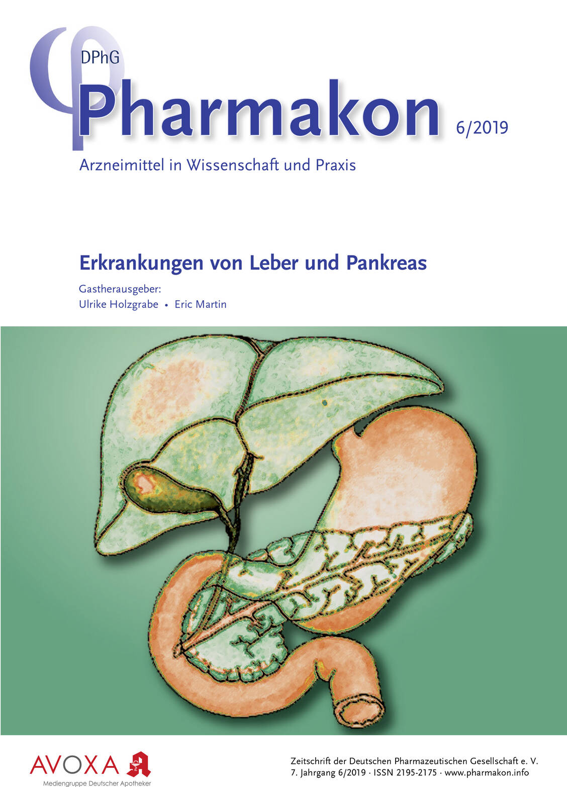 »Pharmakon« erscheint sechsmal jährlich. Jede Ausgabe hat einen inhaltlichen Schwerpunkt, der aus unterschiedlichen Perspektiven aufbereitet wird.
