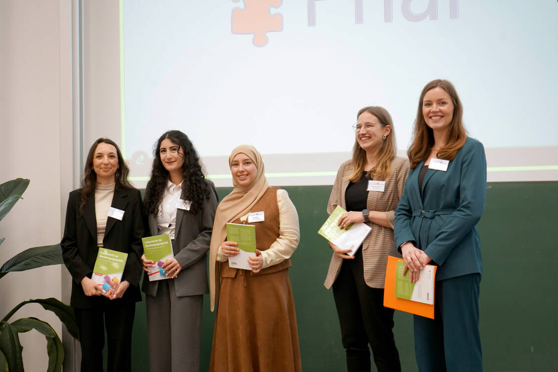 Die Gruppe »Erkrankungen des Herz-Kreislauf-Systems« gewann den Vortragspreis. / © Lena Flaig