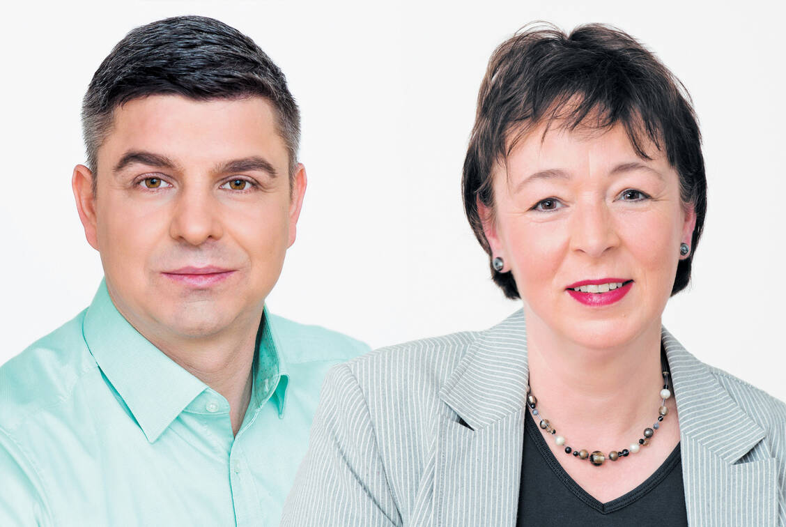 Haben ihre Erwartungen an die künftige Bundesregierung formuliert: die Adexa-Vorstände Tanja Kratt und Andreas May. / Foto: Regine Christiansen