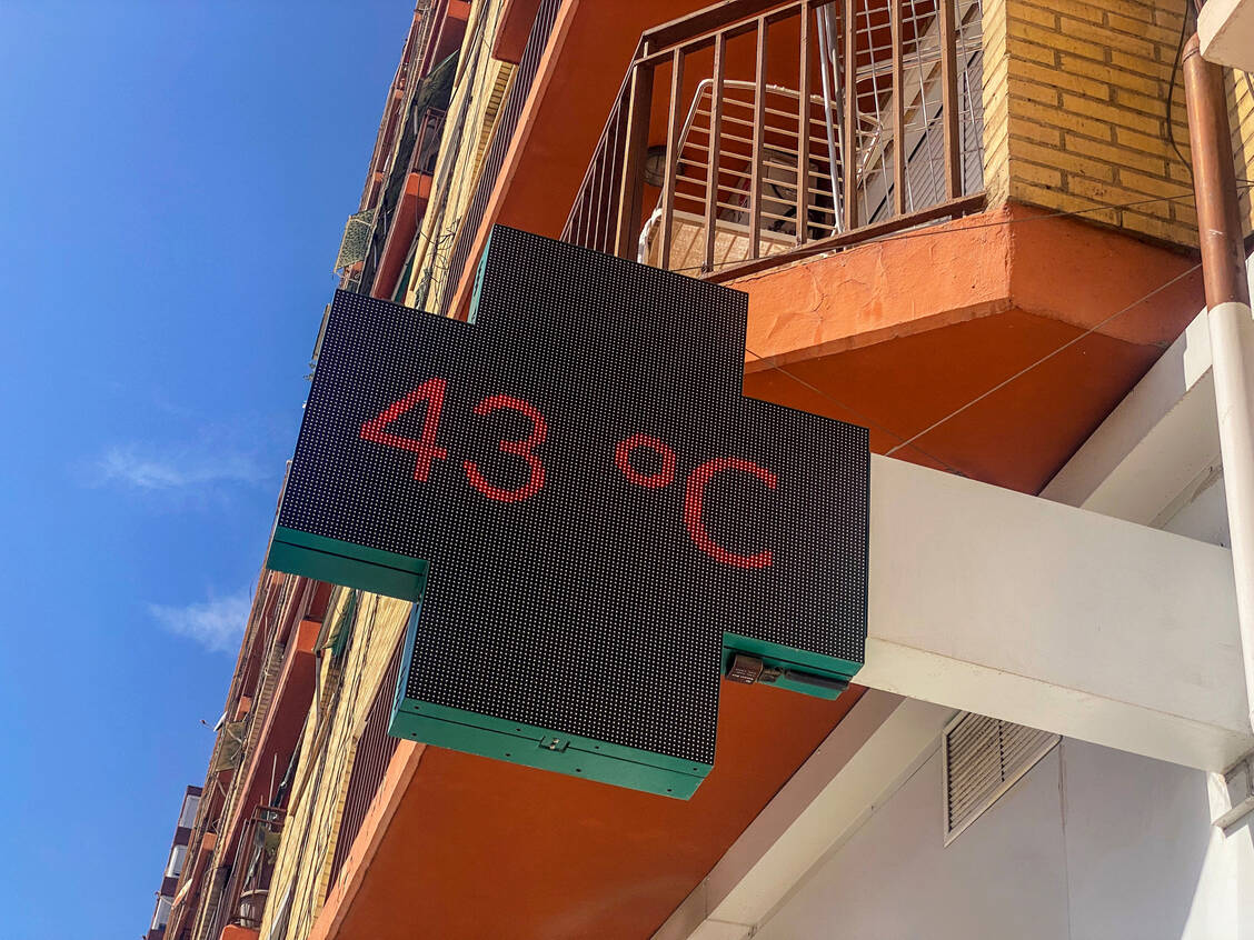 In Spanien wurden in den vergangenen Tagen bis zu 45 Grad gemessen (Archivbild / © Getty Images/FotografiaBasica