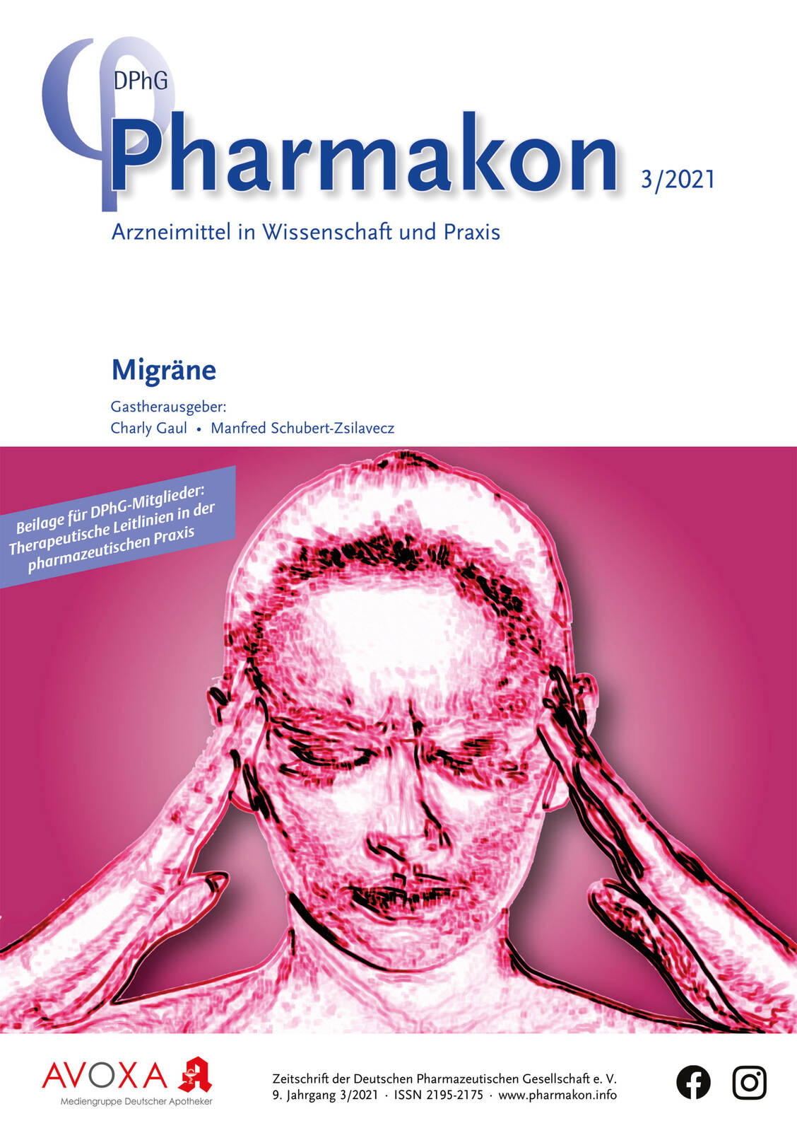 »Pharmakon« erscheint sechsmal jährlich. Jede Ausgabe hat einen inhaltlichen Schwerpunkt, der aus unterschiedlichen Perspektiven aufbereitet wird.  / Foto: Avoxa