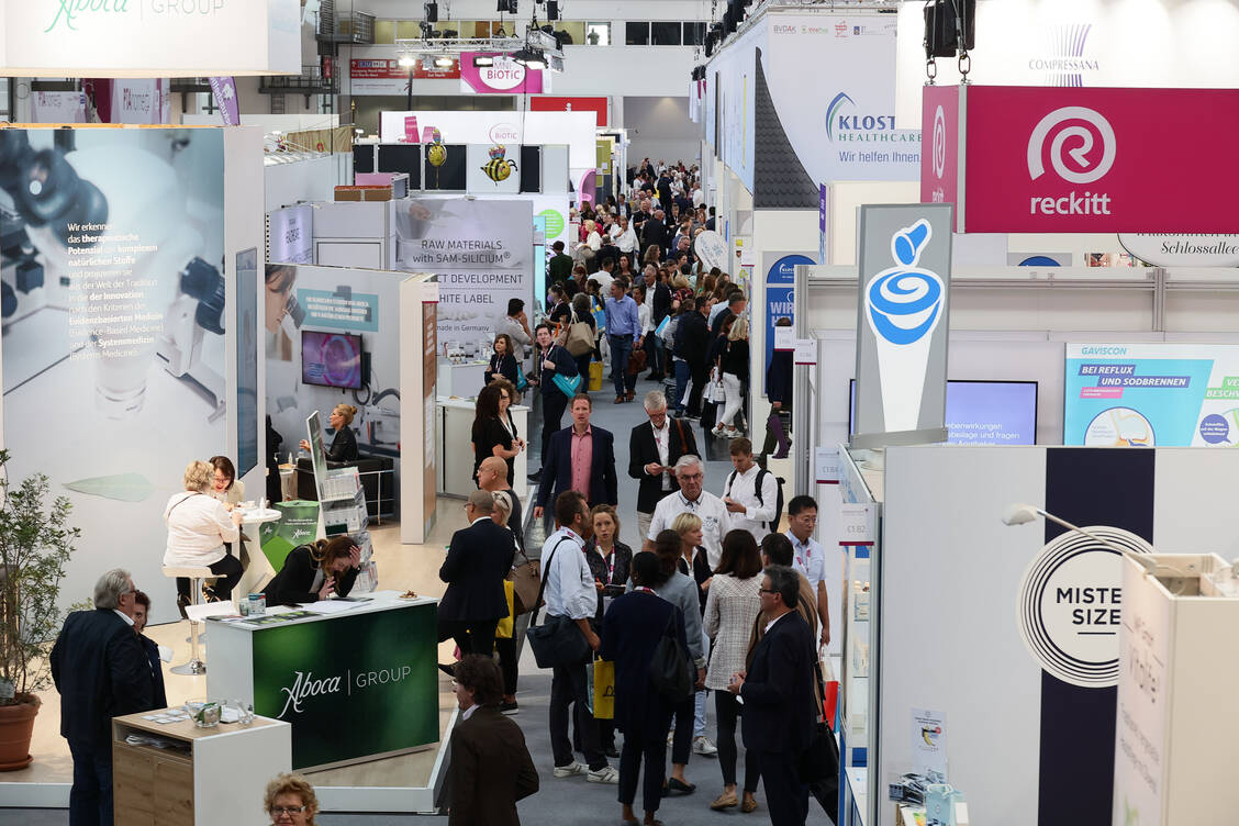 Nach der Expopharm ist vor der Expopharm: Im kommenden Jahr findet die Messe vom 27. bis 30. September in Düsseldorf statt. / Foto: PZ/Müller