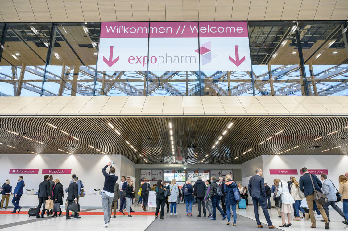 Die Expopharm ist die europäische Leitmesse für den Apothekenmarkt / © expopharm/Avoxa