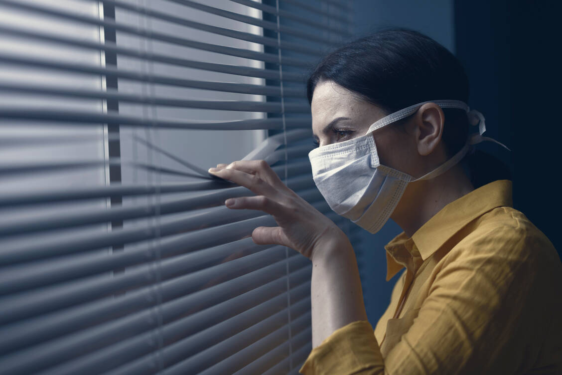 Psychotherapeuten gehen davon aus, dass einige psychische Folgen der Corona-Krise erst später sichtbar werden. / Foto: Getty Images/demaerre