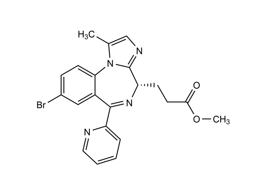 Strukturformel Remimazolam / © PZ/Wurglics
