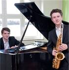 Der Pianist Max Philip Klüser und der Saxofonist Silas Kurth.
<p class="fotonachweis">Foto: privat</p>