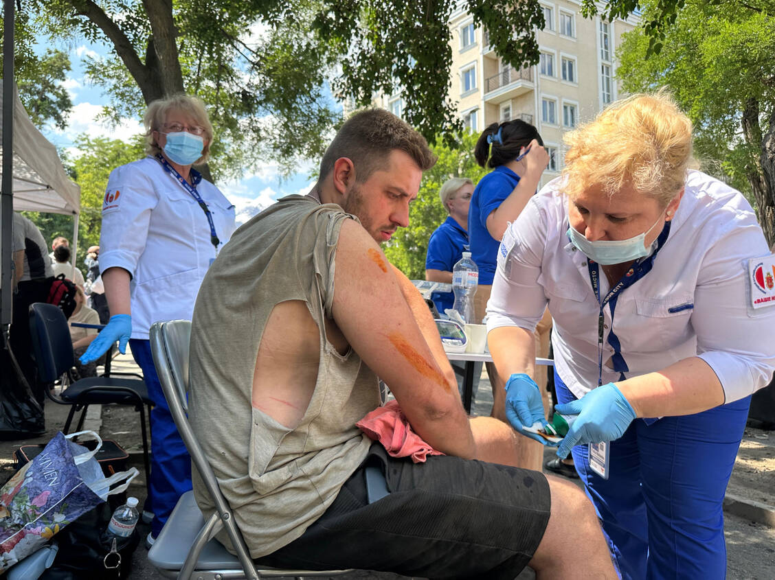 Action medeor warnt davor, dass es inzwischen ernste Beschaffungsschwierigkeiten gibt, weil verschiedene Medikamente in der Ukraine knapp werden. / © Action Medeor