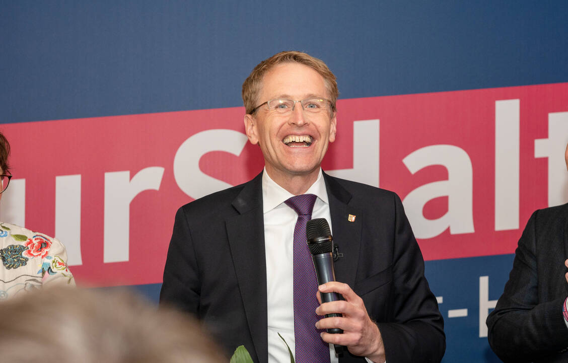 Schleswig-Holsteins Ministerpräsident Daniel Günther kann sich über einen deutlichen Sieg bei der Landtagswahl 2022 freuen. / Foto: IMAGO/penofoto