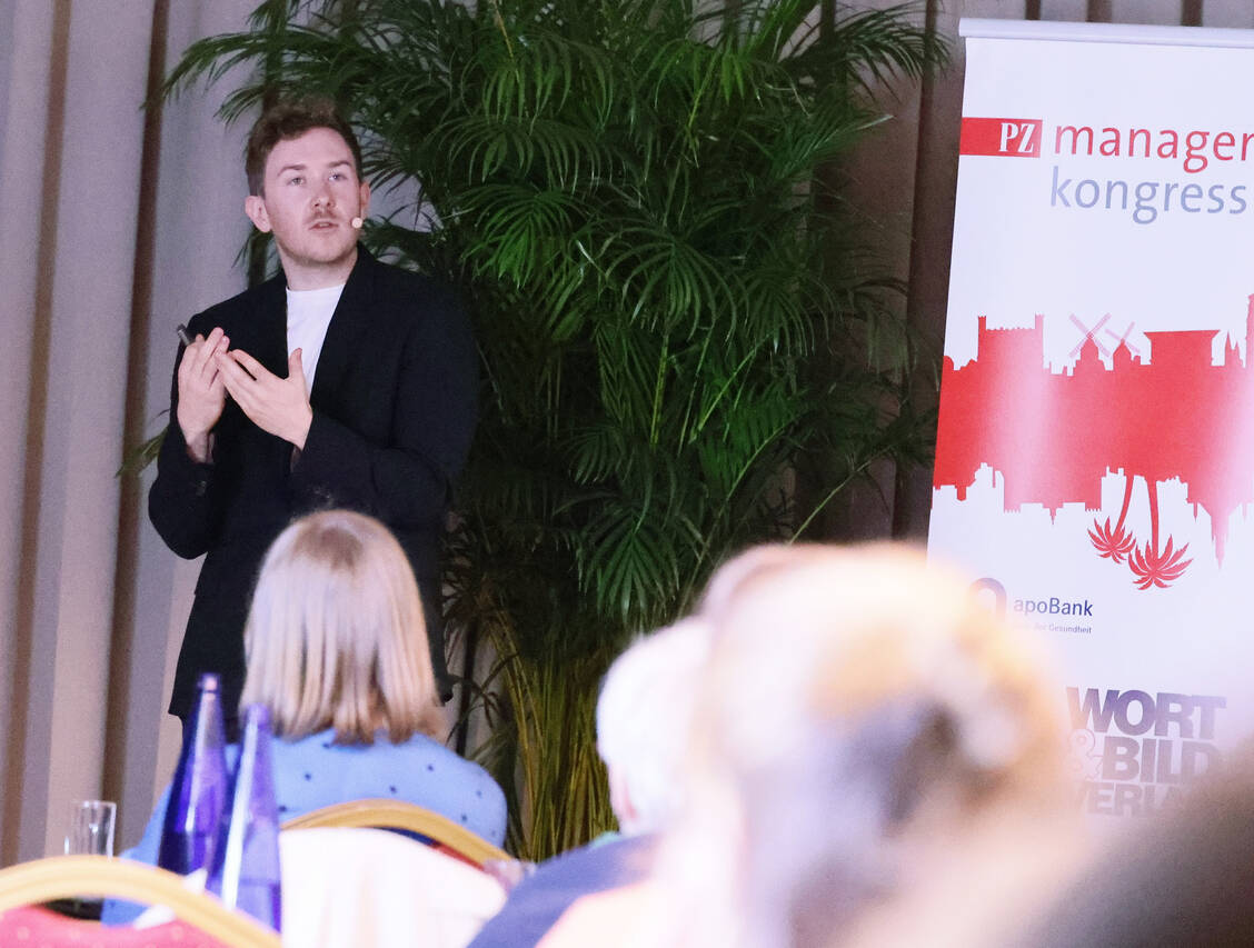 Für »Work-Life-Blending« statt »Work-Life-Balance« warb Zukunftsforscher Tristan Horx. / Foto: PZ/Alois Müller