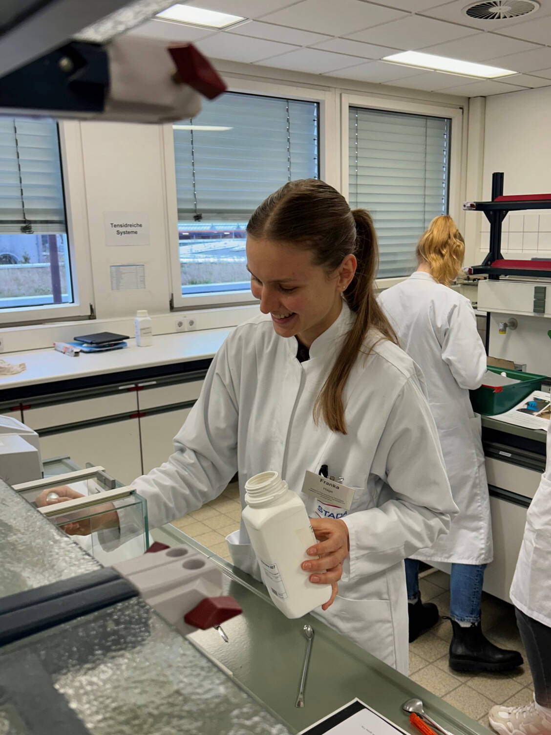 Pharmaziestudentin und Stipendiatin des Deutschlandstipendiums in Kiel, Franka Hage. / © Franka Hage