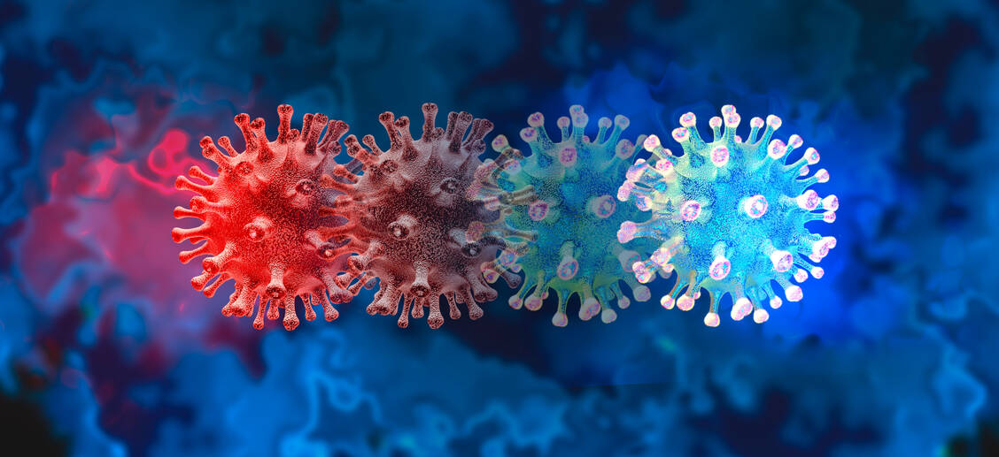 Das Coronavirus SARS-CoV-2 entwickelt sich ständig weiter. Aktuell breitet sich eine neue Omikron-Sublinie ind den USA uas und hat auch schon Deutschland erreicht. / Foto: Adobe Stock/freshidea