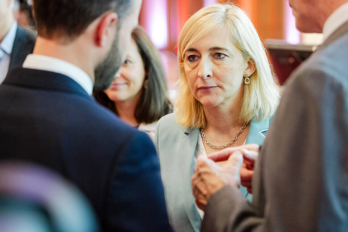 Gesundheitsministerin Nina Warken (CDU) will mehr Prävention in den Apotheken.   / © © Zweilux – Agentur für Fotografie und Fotomanagement, Ludolf Dahmen