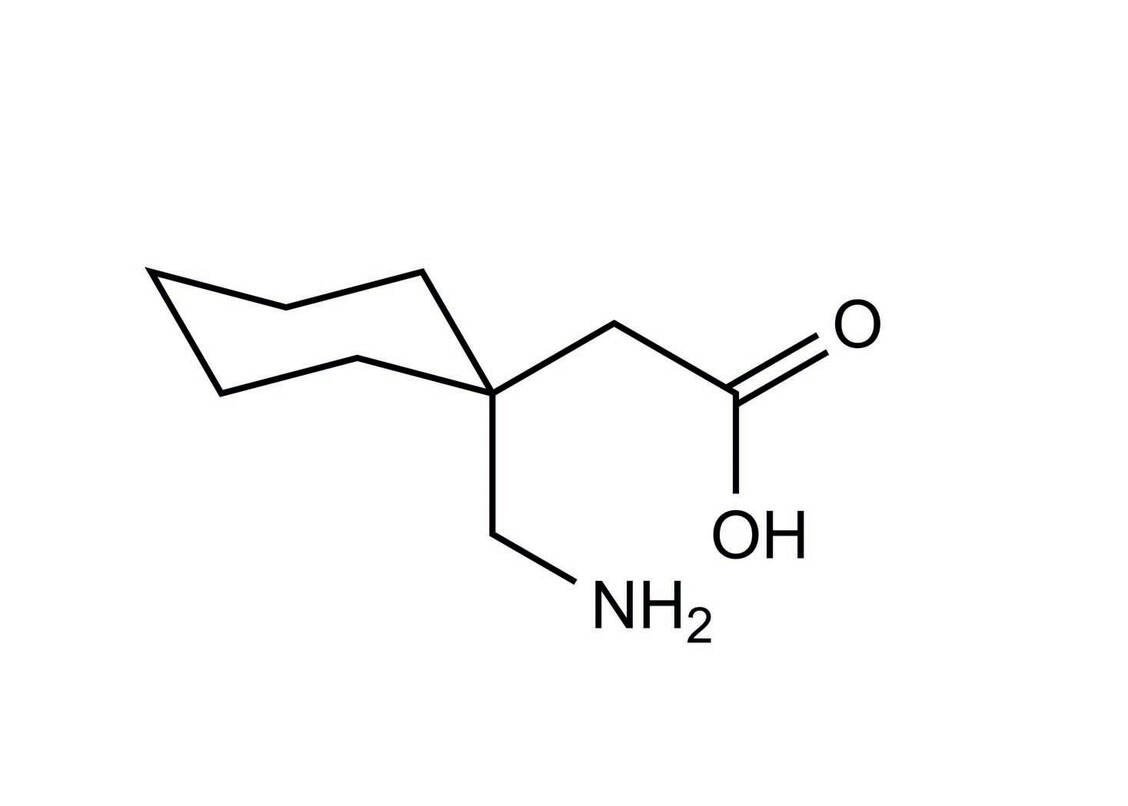 Strukturformel Gabapentin / Foto: Wurglics
