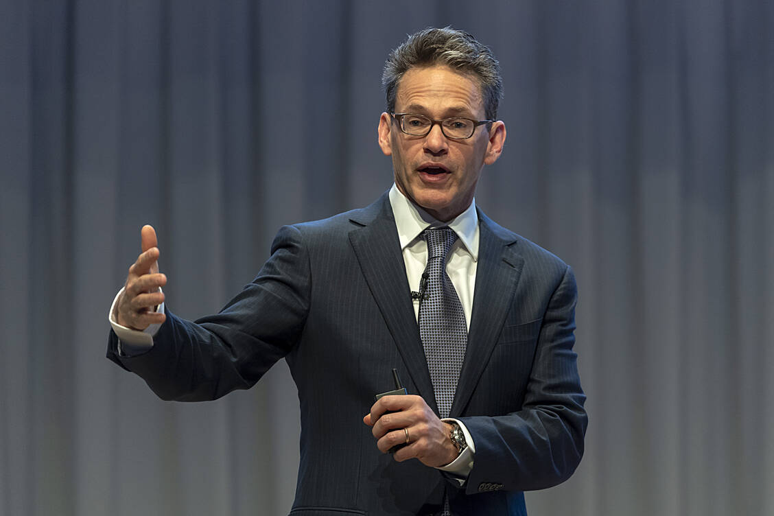 Übernimmt im Juni 2023 das Ruder bei Bayer: der Amerikaner Bill Anderson, der bis dato Chef der Pharmasparte beim Schweizer Pharmakonzern Roche ist. / Foto: picture alliance/KEYSTONE