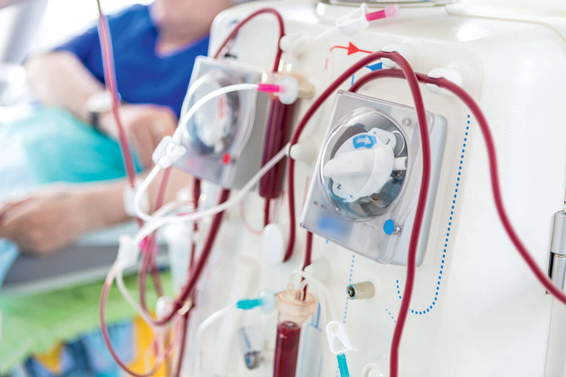 Eine neue Klasse von Medikamenten, die HIF-Prolyl-Hydroxylase-Inhibitoren, sollen bei Dialyse-Patienten mit Blutarmut helfen. / Foto: Fotolia