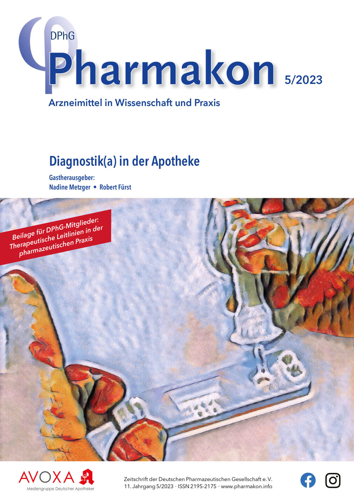 »Pharmakon« erscheint sechsmal jährlich. Jede Ausgabe hat einen inhaltlichen Schwerpunkt, der aus unterschiedlichen Perspektiven aufbereitet wird.  / Foto: Avoxa