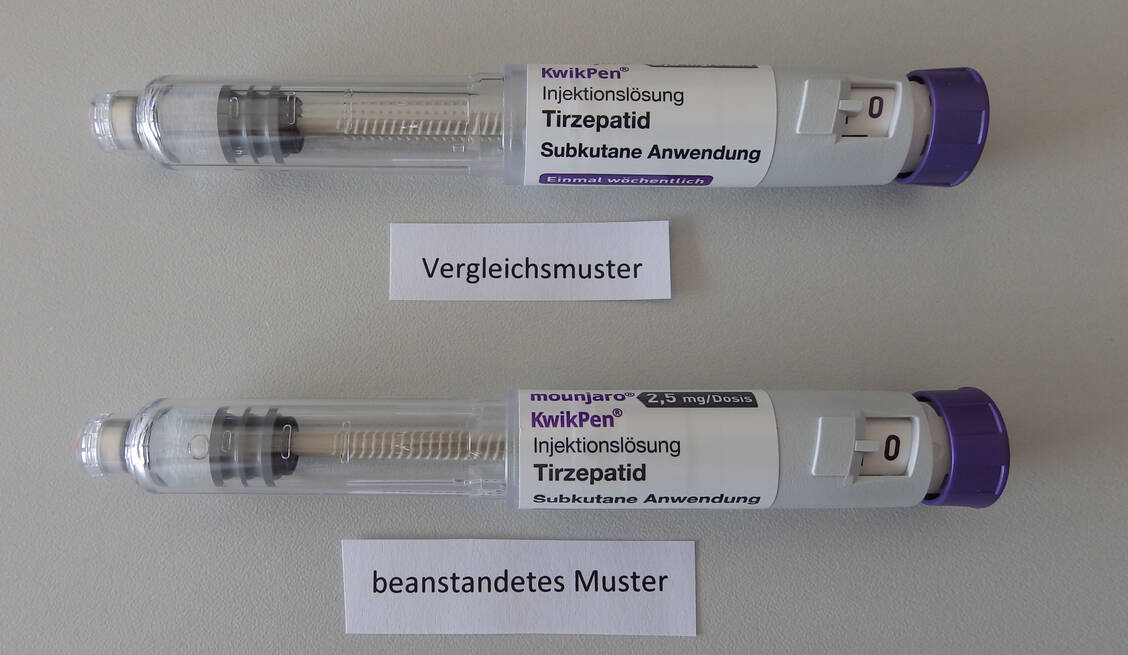 Das AMK ließ eingesendete, beanstandete Pens durch das ZL prüfen. / © AMK/ZL