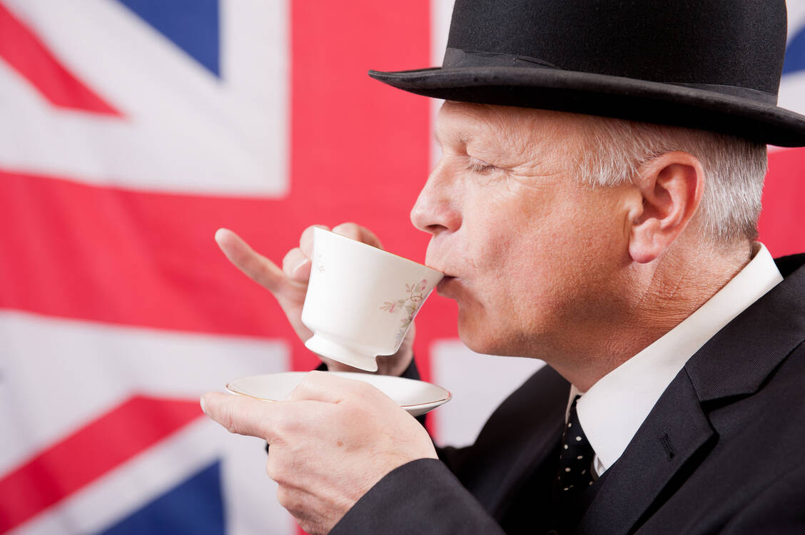 I don’t drink coffee, I take tea, my dear. Teetrinken gehört in Großbritannien zur Lebensart. / Foto: Adobe Stock/John Gomez