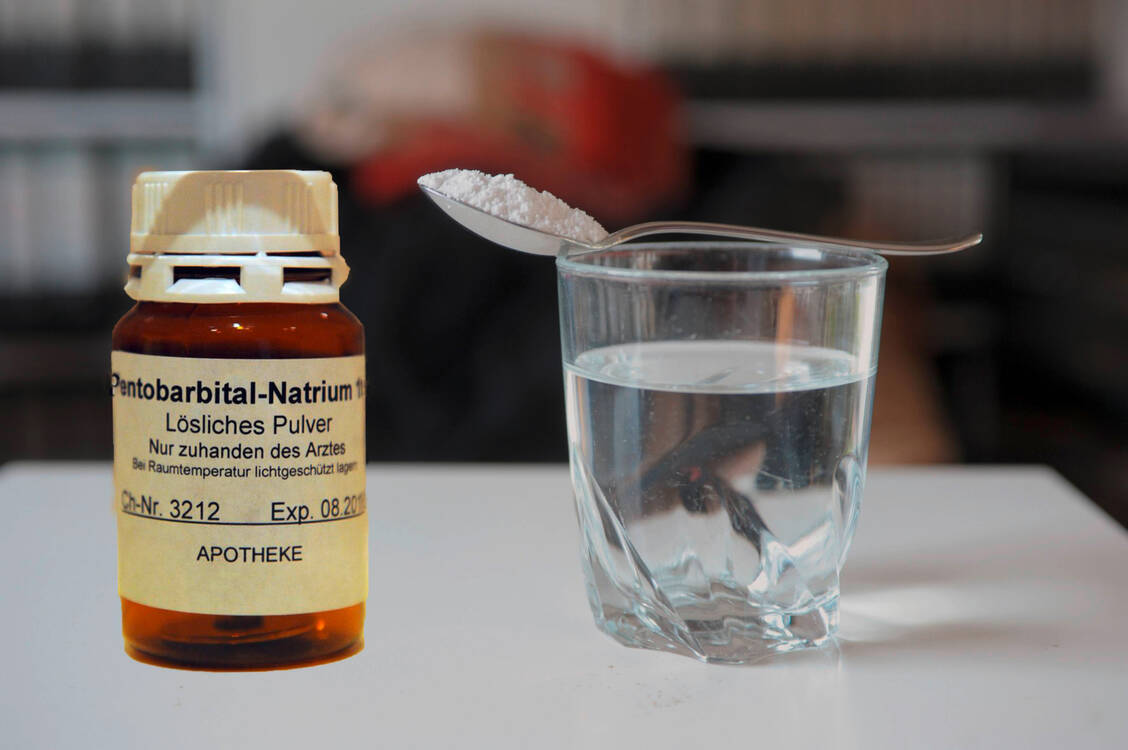 Die BAK lehnt die Substanz Natrium-Pentobarbital als Mittel zur staatlich regulierten Selbsttötung ab.  / Foto: imago images/sepp spiegl