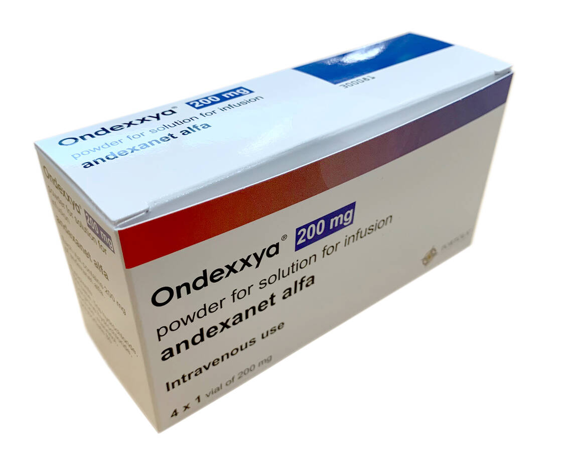 Das Antidot wird intravenös verabreicht. Es sind zwei aufeinander folgende Infusionen nötig. / Foto: Portola
