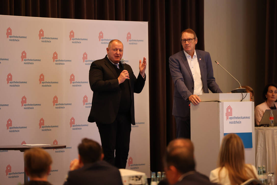 Armin Hoffmann (links) und Thomas Preis (rechts) / © AKNR/Krömer