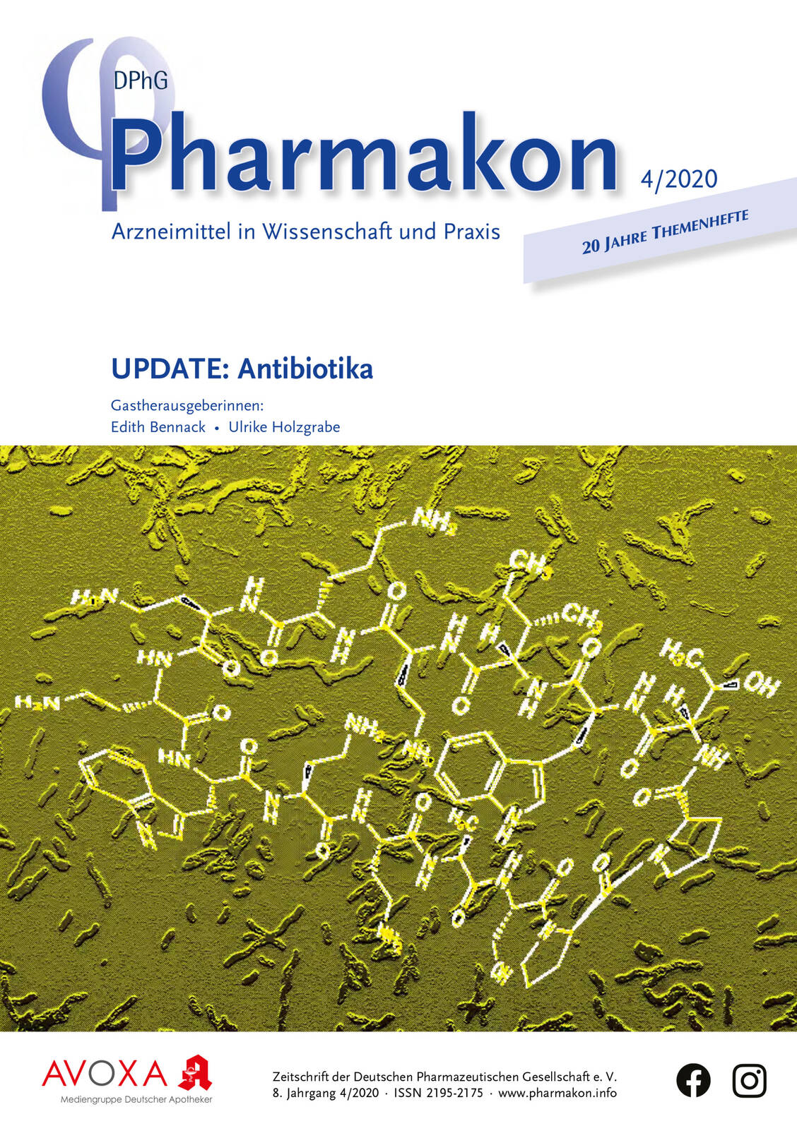 »Pharmakon« erscheint sechsmal jährlich. Jede Ausgabe hat einen inhaltlichen Schwerpunkt, der aus unterschiedlichen Perspektiven aufbereitet wird.
