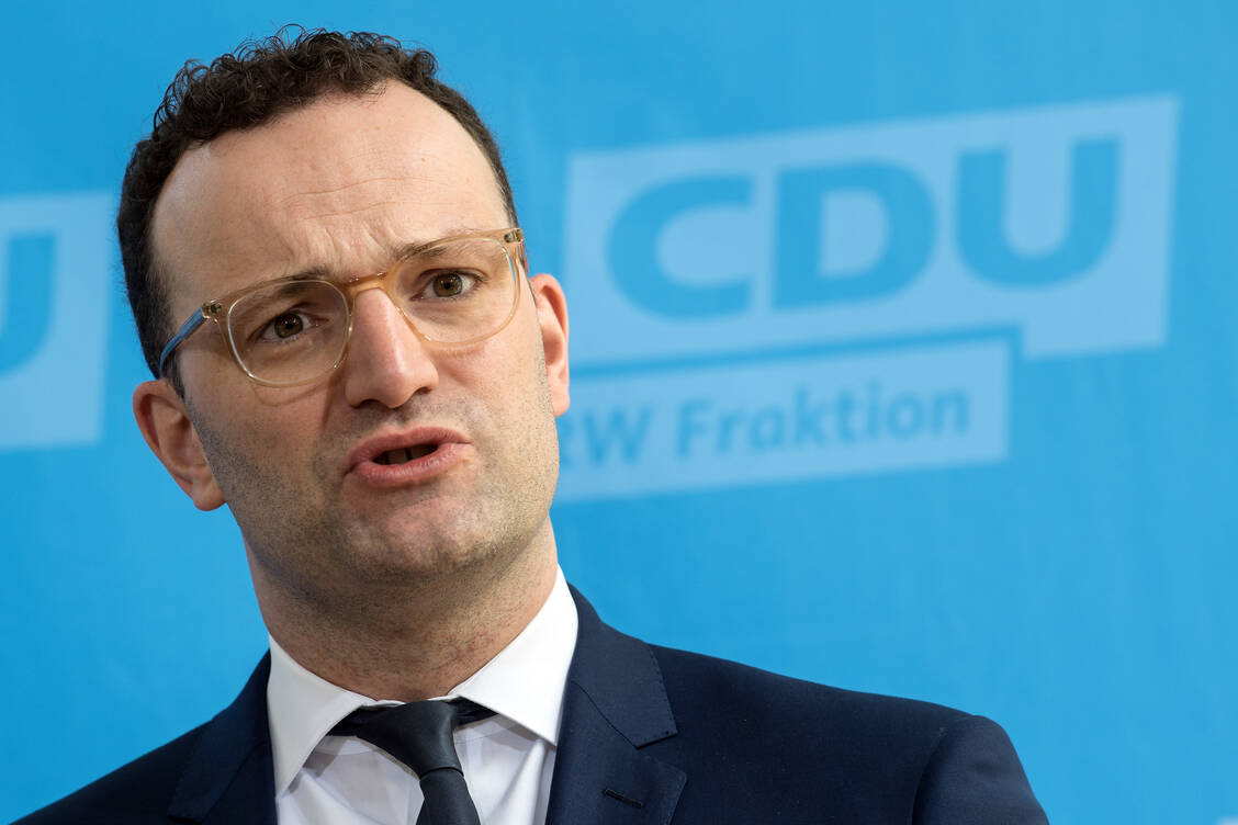 Bundesgesundheitsminister Jens Spahn (CDU) fordert beim Thema Digitalisierung mehr Vertrauen in den Staat. / Foto: Picture Alliance/Federico Gambarini