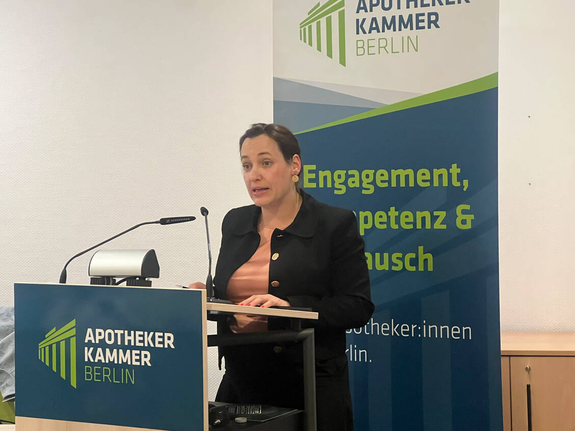 Ina Lucas ist Präsidentin der Apothekerkammer Berlin sowie ABDA-Vizepräsidentin. / © PZ/Höhn