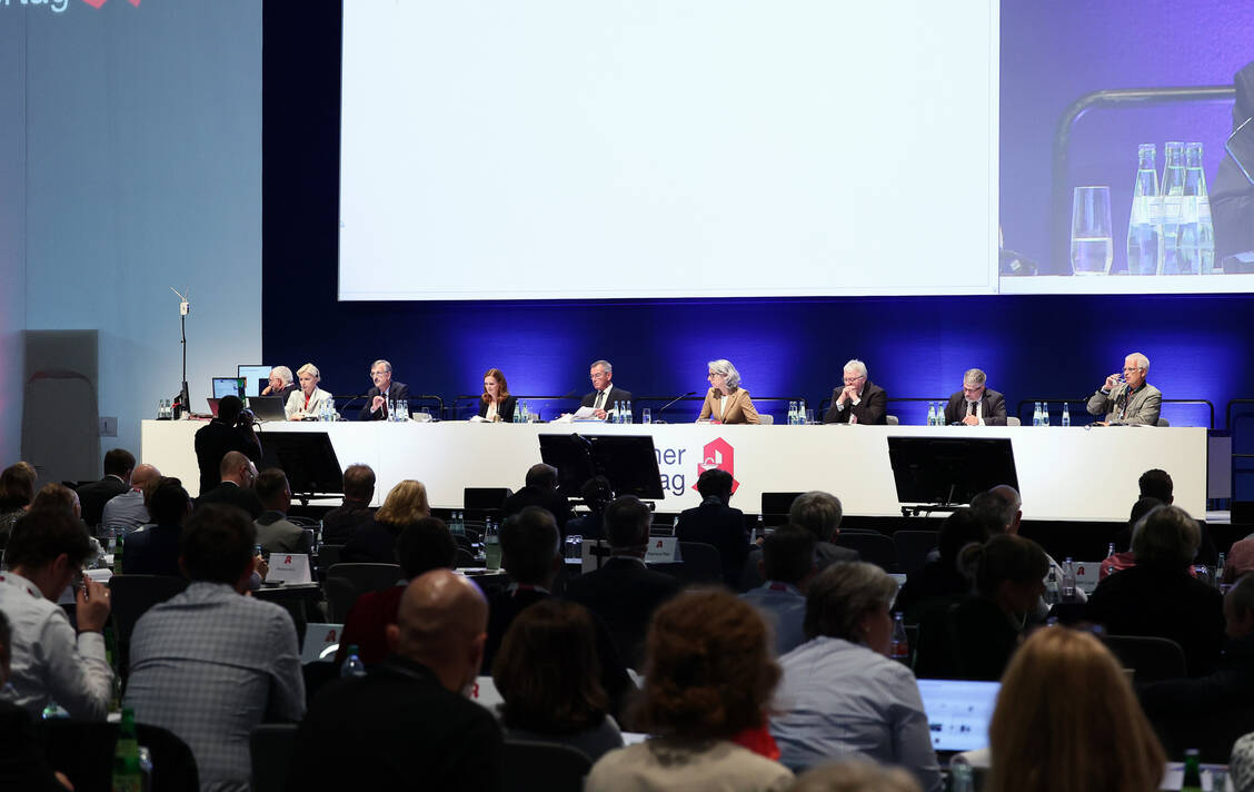 Beim diesjährigen DAT diskutierten die Delegierten reichlich über Nachhaltigkeit und Klimaschutz. / Foto: PZ/Alois Mueller