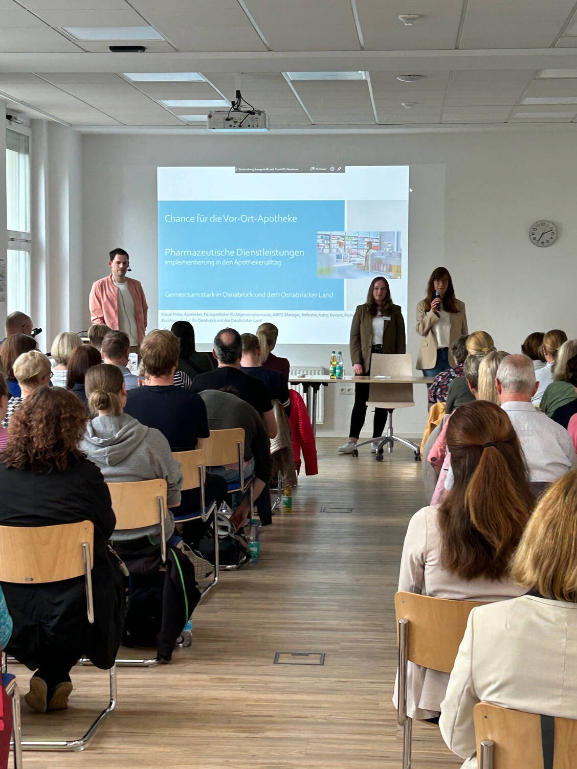 Beim Infoabend in Osnabrück waren PKA, PTA, angestellte Approbierte und Apothekeninhabende  aus 87 Apotheken dabei. / Foto: Privat