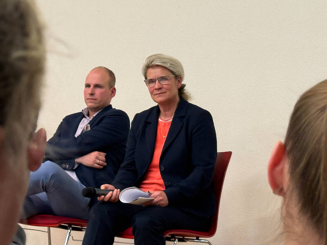 Simone Borchardt sieht die Schuld für die ausbleibende Fixumserhöhung bei der SPD. / © PZ